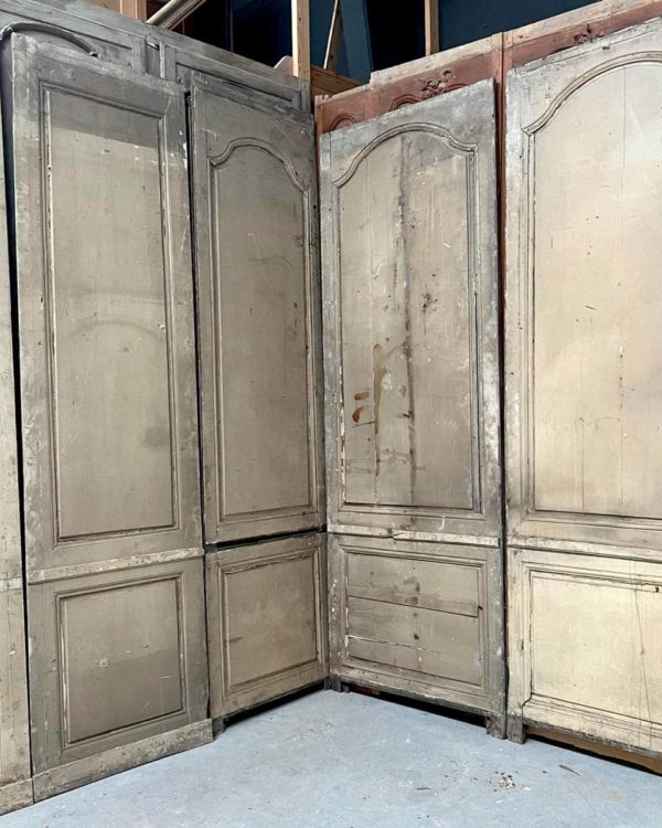 Louis XV style oak panelling, 6m linear