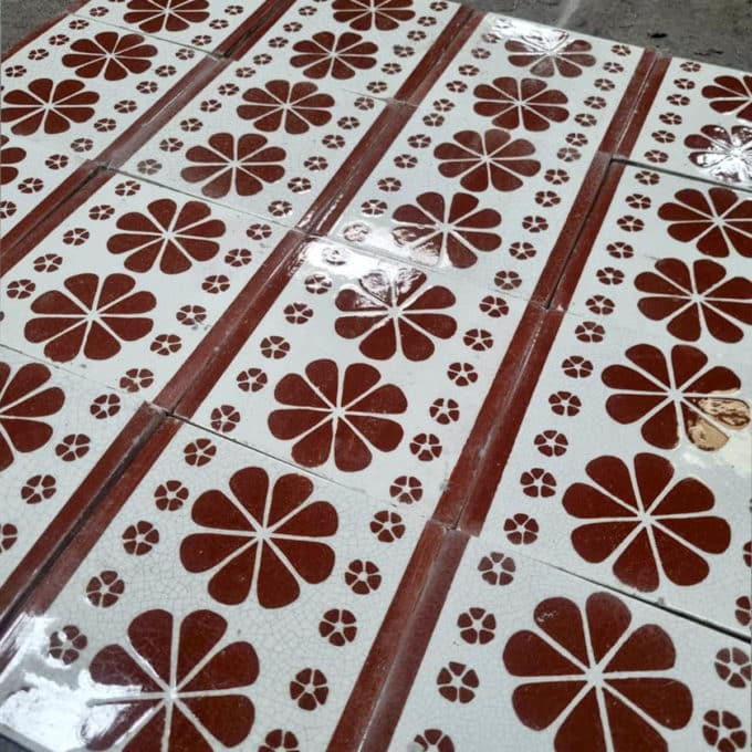 Carreaux de faïence 0,3m²