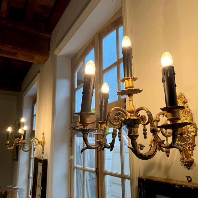 Pair of Louis XV sconces