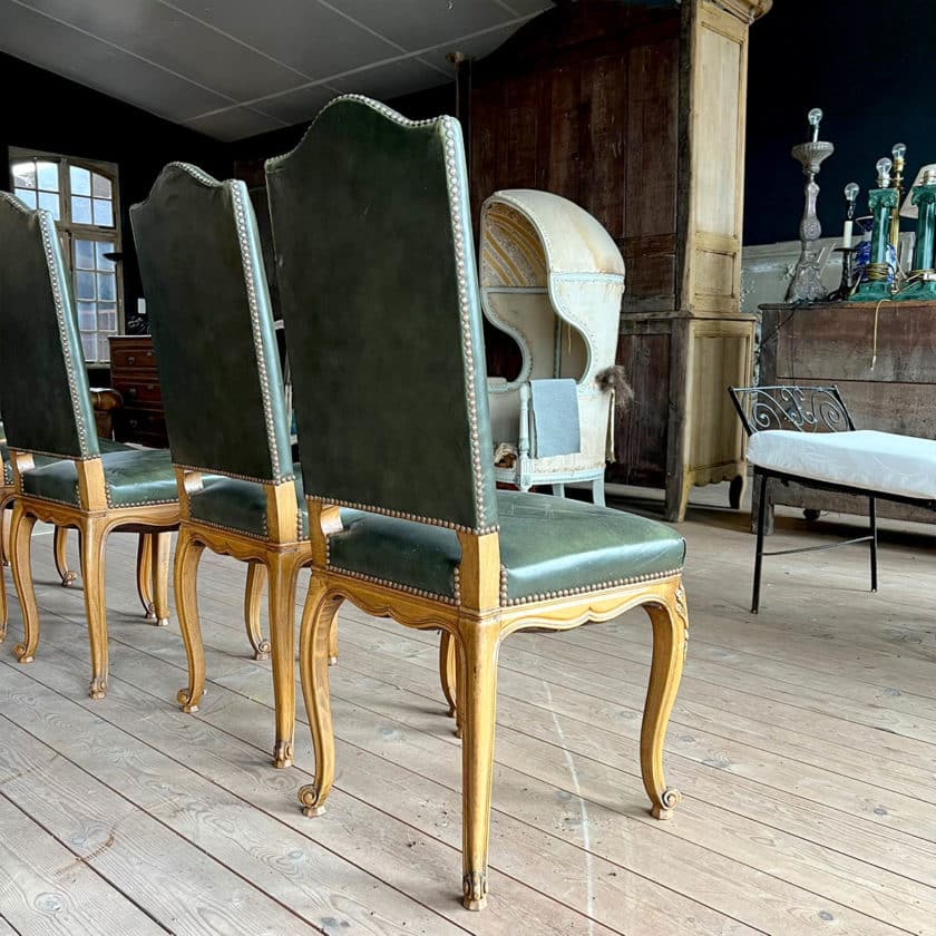 Set of Louis XV style chairs