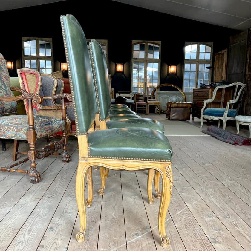 Set of Louis XV style chairs