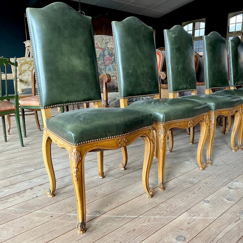 Set of Louis XV style chairs