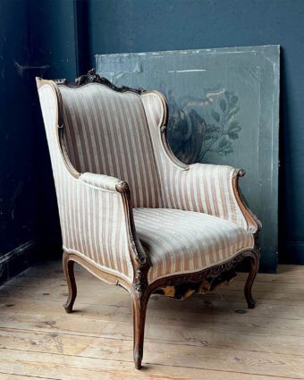 Bergère de style Louis XV