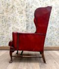 Fauteuil chesterfield Rouge