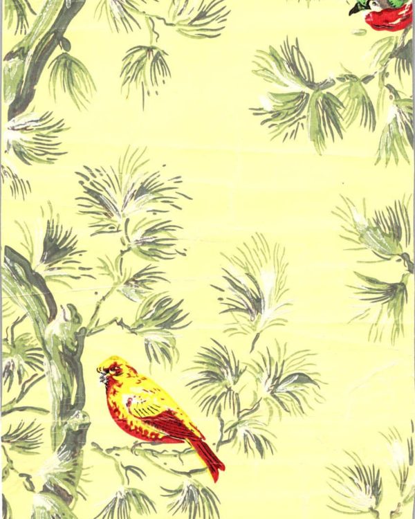 Papier peint ancien