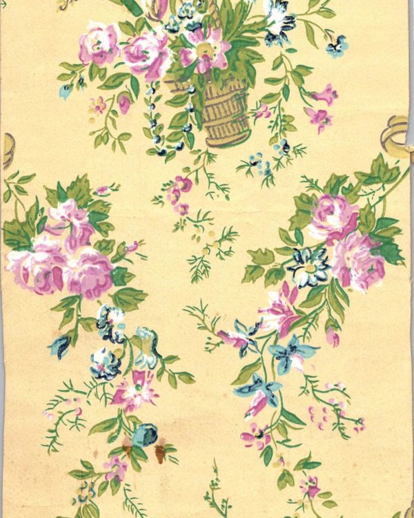 Papier peint ancien 12m²