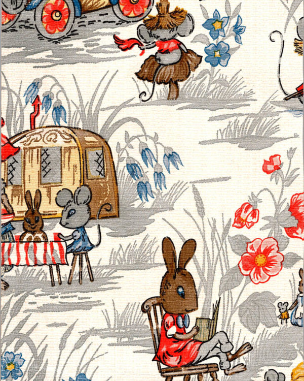 57m² antique wallpaper