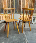 Chaise bistrot Thonet à barreaux