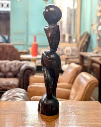 Wooden statue