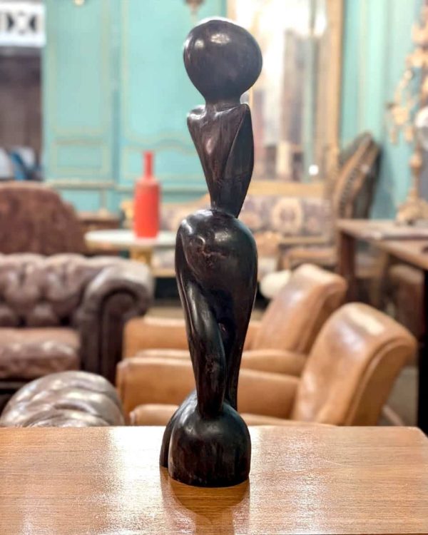 Wooden statue