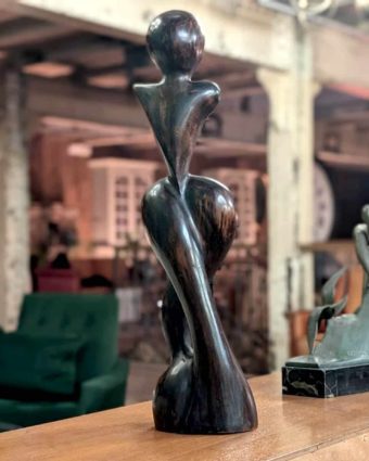 Wooden statue