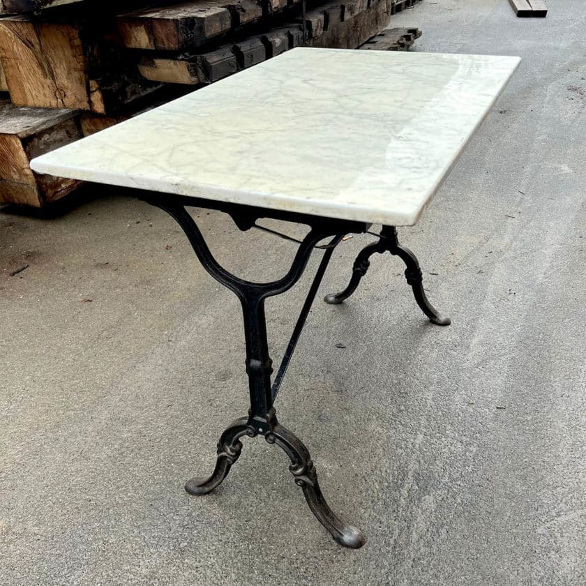 table with marble top for 4