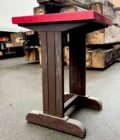 Table formica rouge 2 personnes
