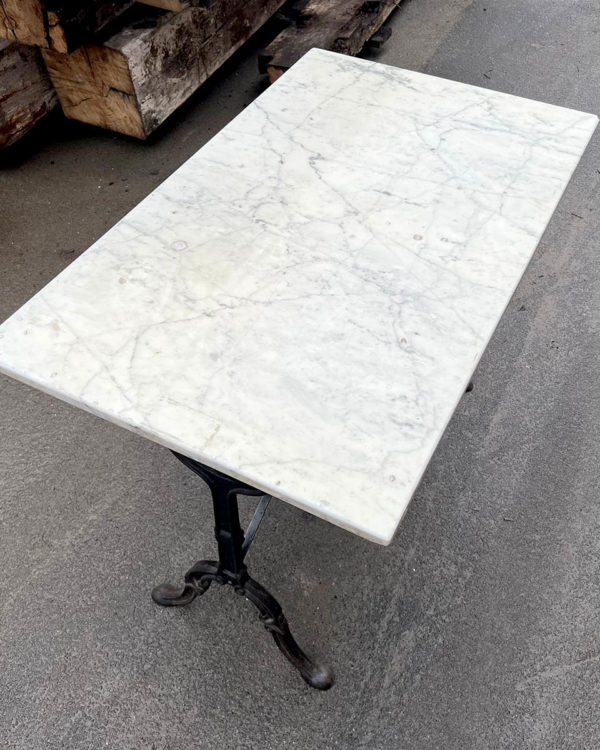 table with marble top for 4