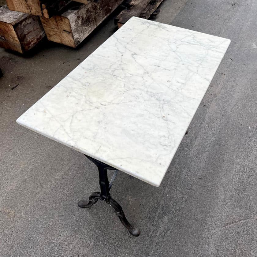 table with marble top for 4