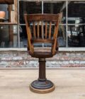 Fauteuil tournant de capitaine back