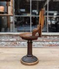Fauteuil tournant de capitaine side