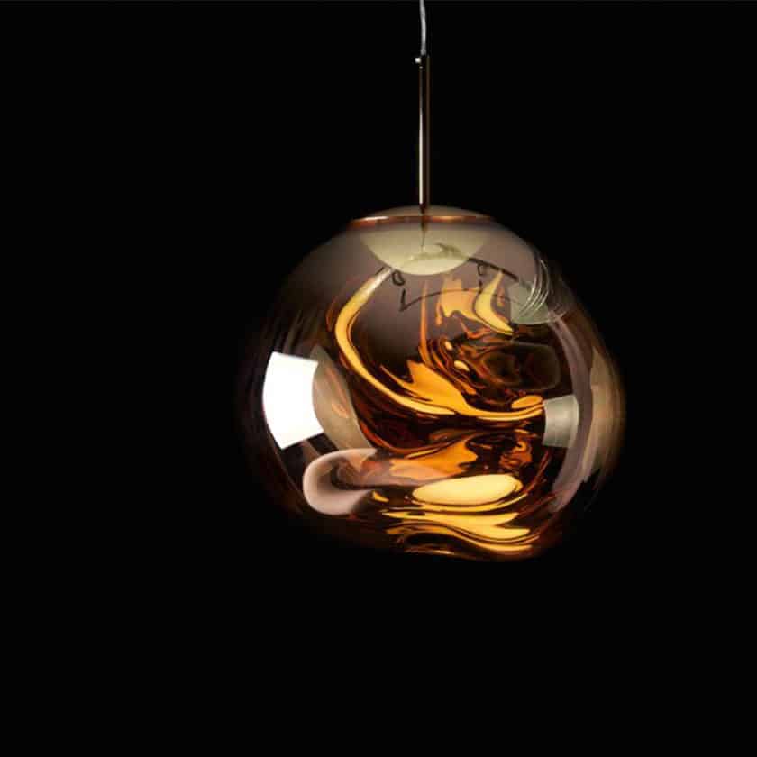 Melt LED suspension lamp