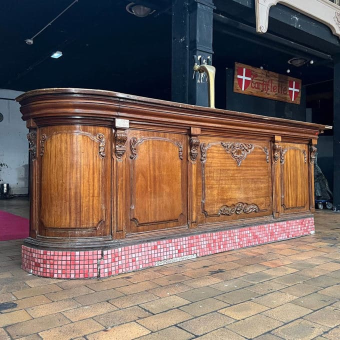 Louis XV-style bar counter, early 20th century