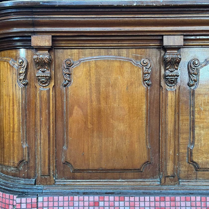 Louis XV-style bar counter, early 20th century