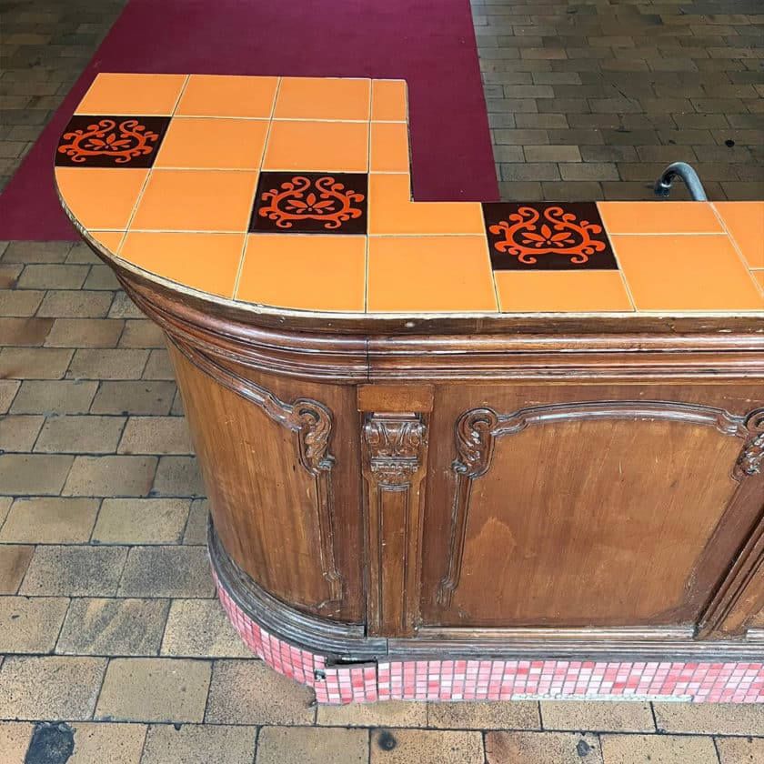 Louis XV-style bar counter, early 20th century