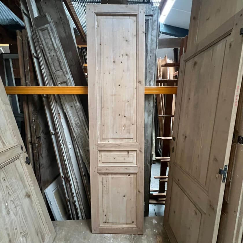 Stripped cupboard door 57x237cm