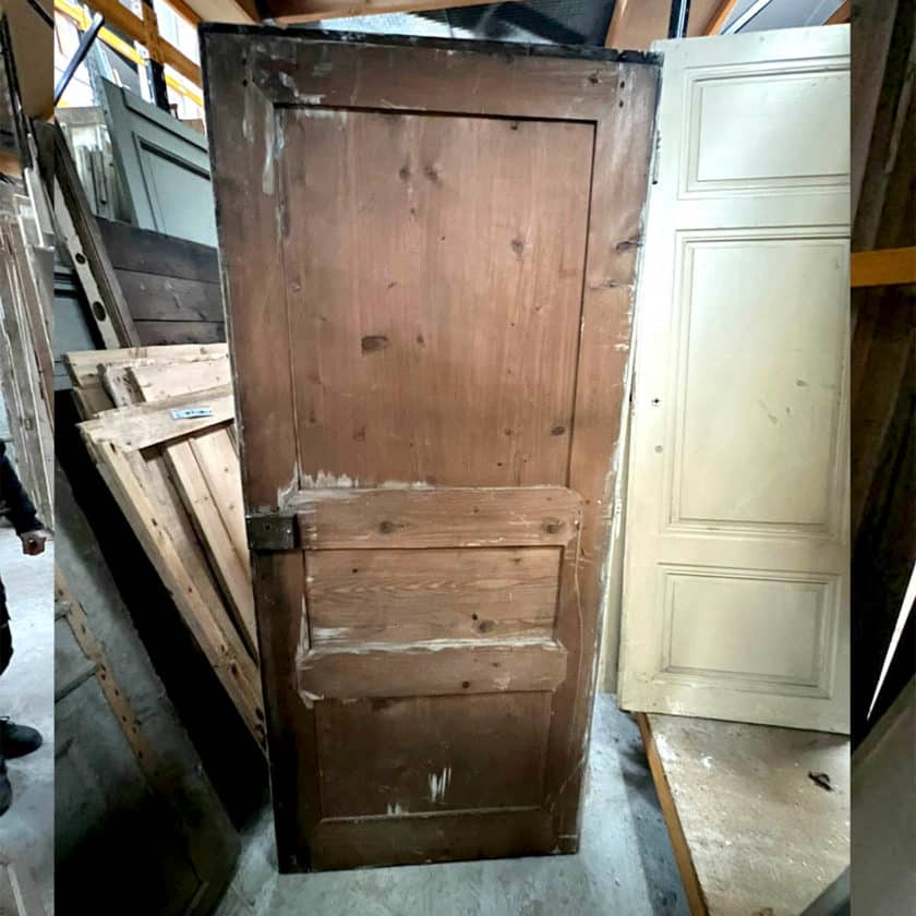 Antique cupboard door 93x214 cm