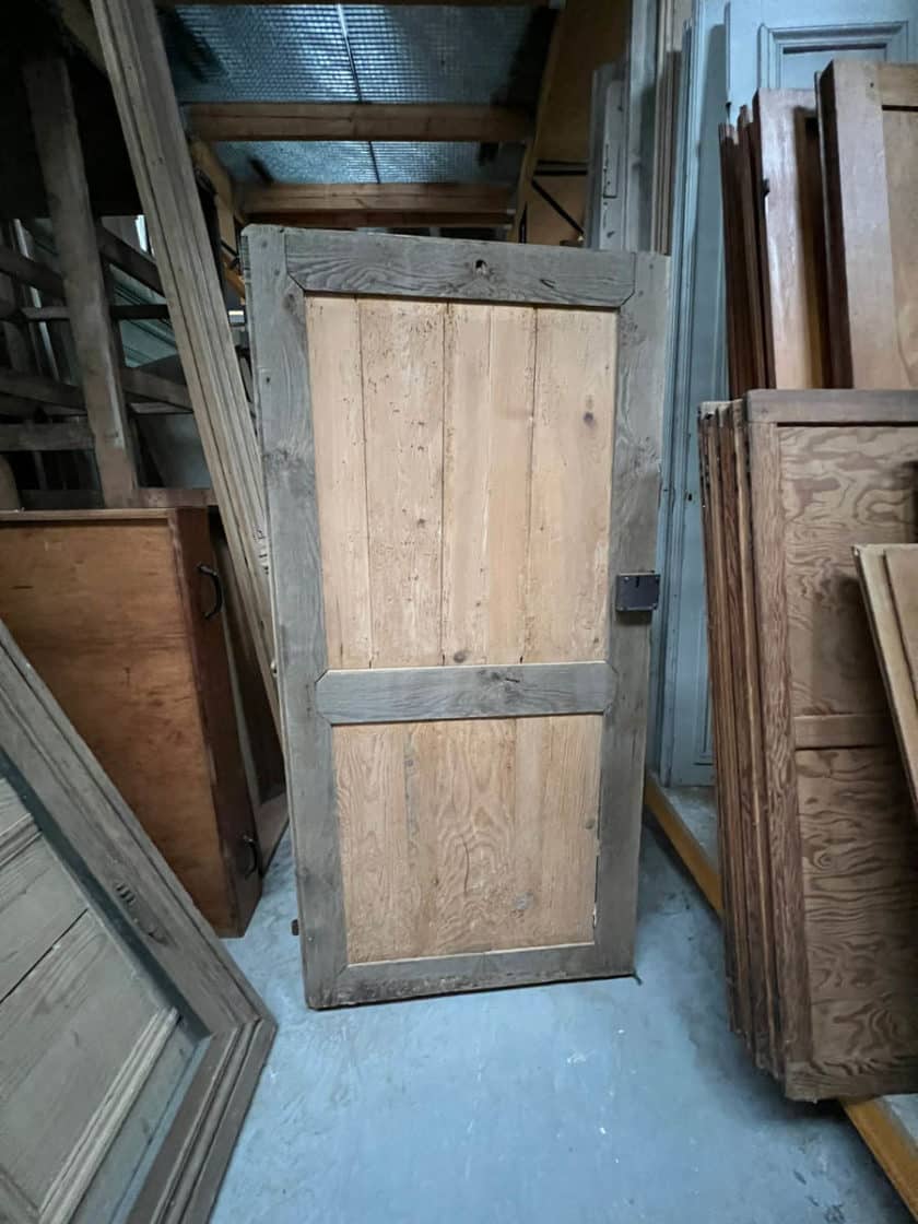 Pickled cupboard door 78x161 cm