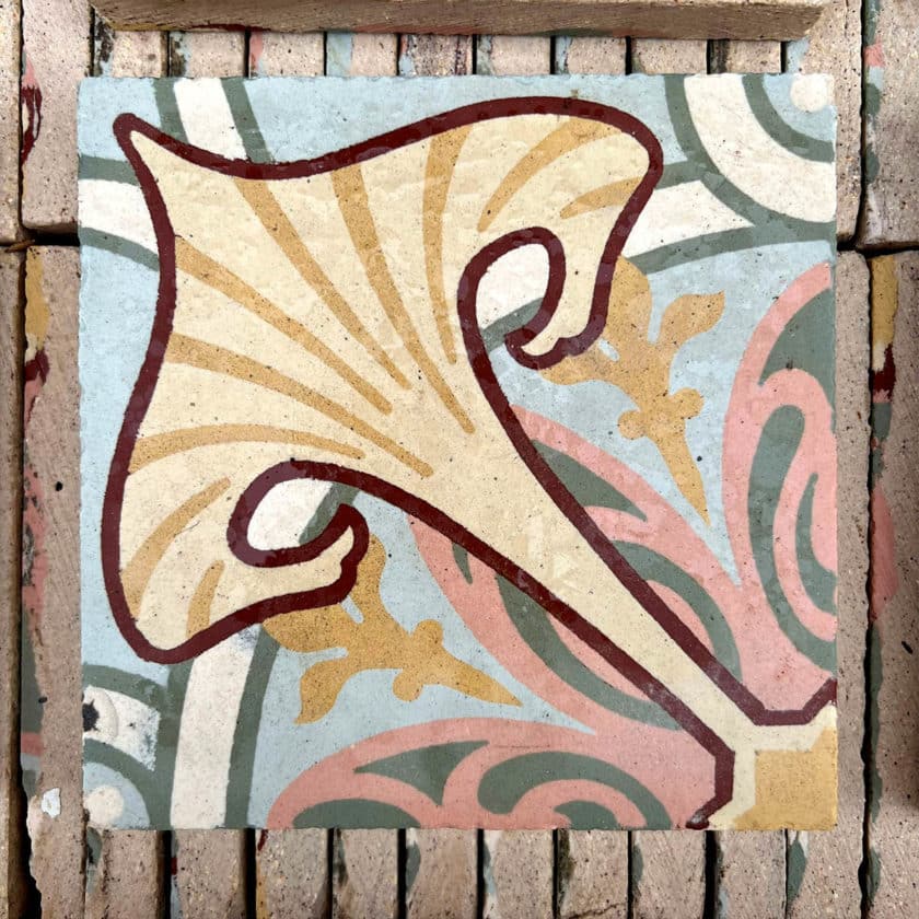 Carreaux de ciment art nouveau 11,6m² zoom 1