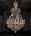 Large tassel chandelier