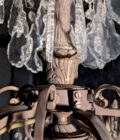 Large tassel chandelier