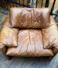 Paire de fauteuils Cassina