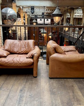 Pair of Cassina armchairs