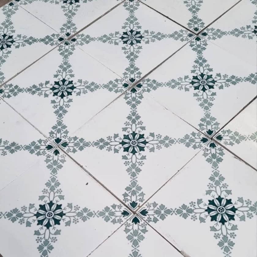 Cement tiles 3.5m² lot