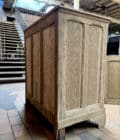 Ancien frigo en chêne décapé
