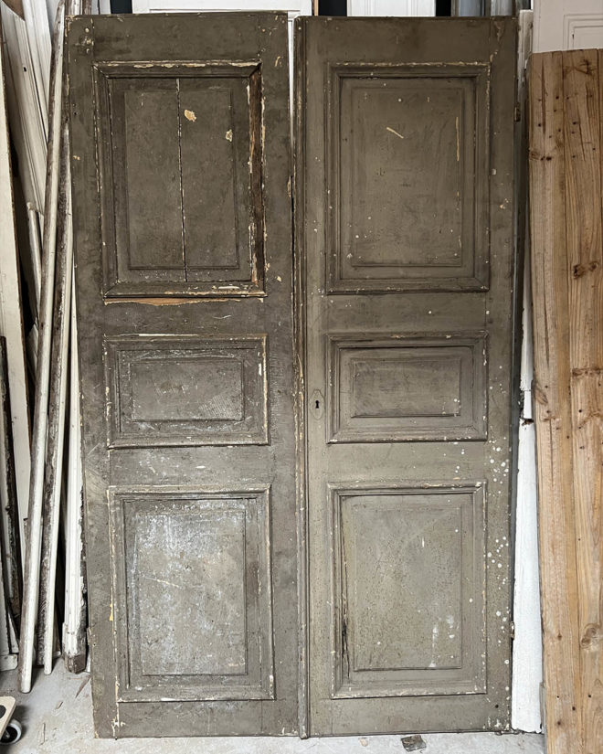 Double cupboard door 125x207 cm
