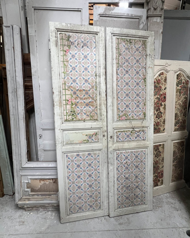 Double porte de placard 120x228 cm