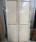 Double porte de placard 116x206 cm
