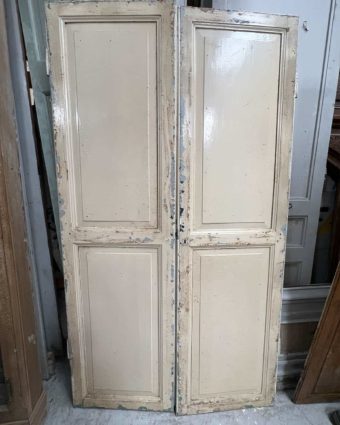 Double porte de placard 116x206 cm