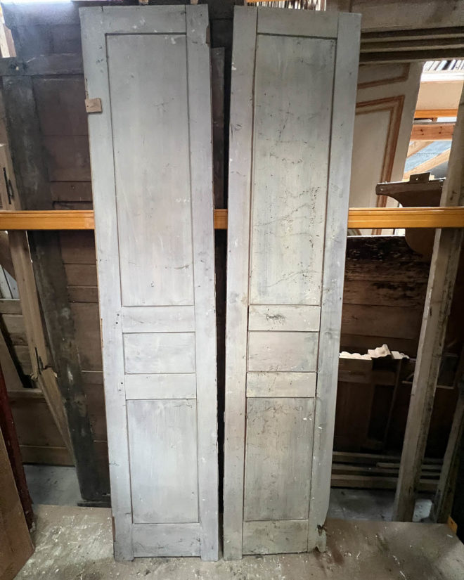 Double porte de placard 101x236,5 cm