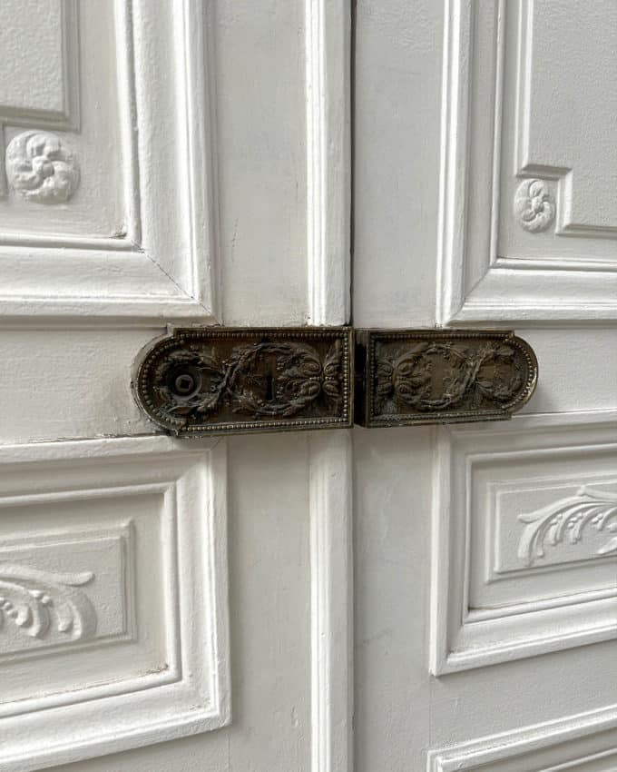 Double porte style haussmannien 149x260cm