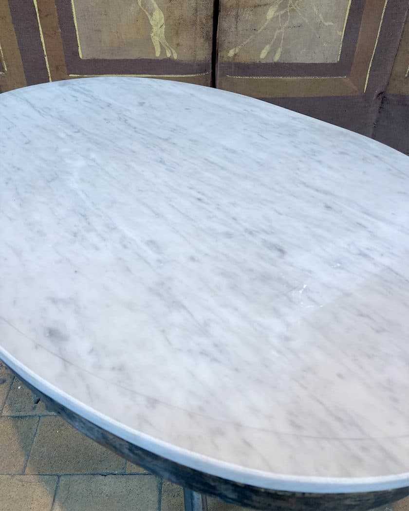 Thonet marble table set