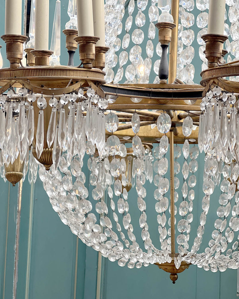 Hot-air balloon chandelier 140cm diameter