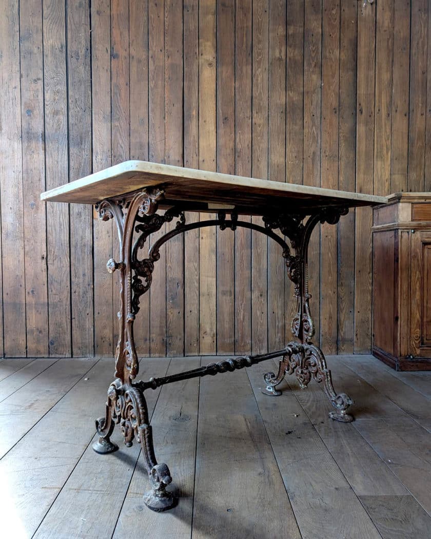 Table marbre blanc