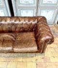 Canapé Chesterfield Marron top 1