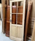 Stripped glass door 77.5x209cm