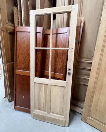 Stripped glass door 77.5x209cm