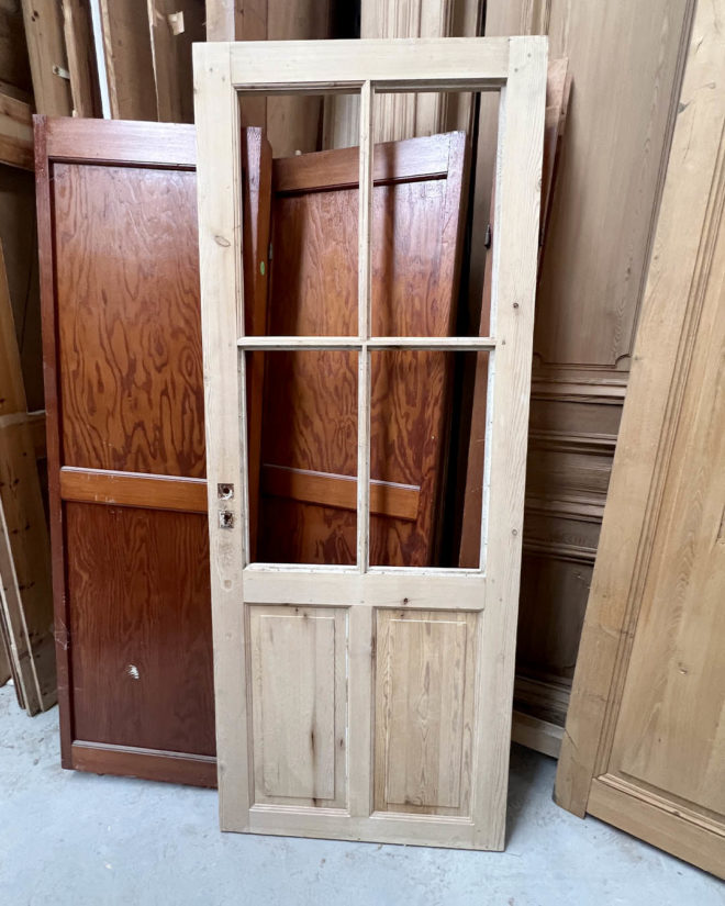 Pickled glass door 78x198.5cm