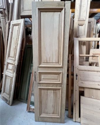 Haussmann-style stripped door 69.5x248cm
