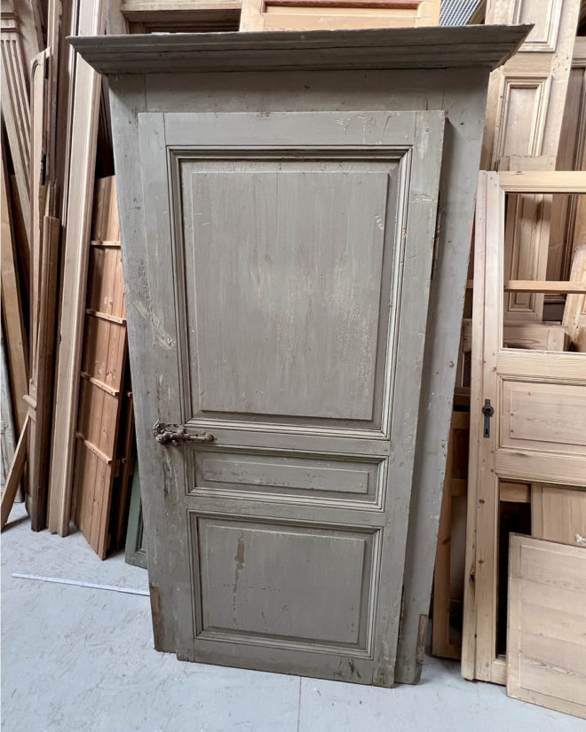 Porte de placard avec bâti 110x217cm